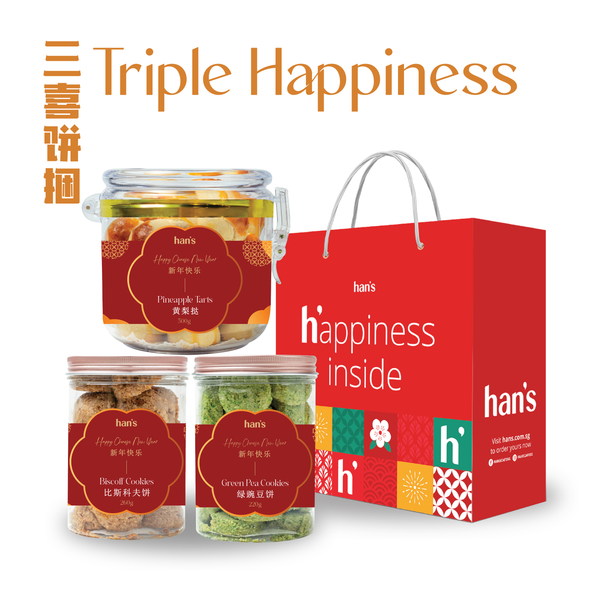 Triple Happiness Bundle (U.P $57.40)