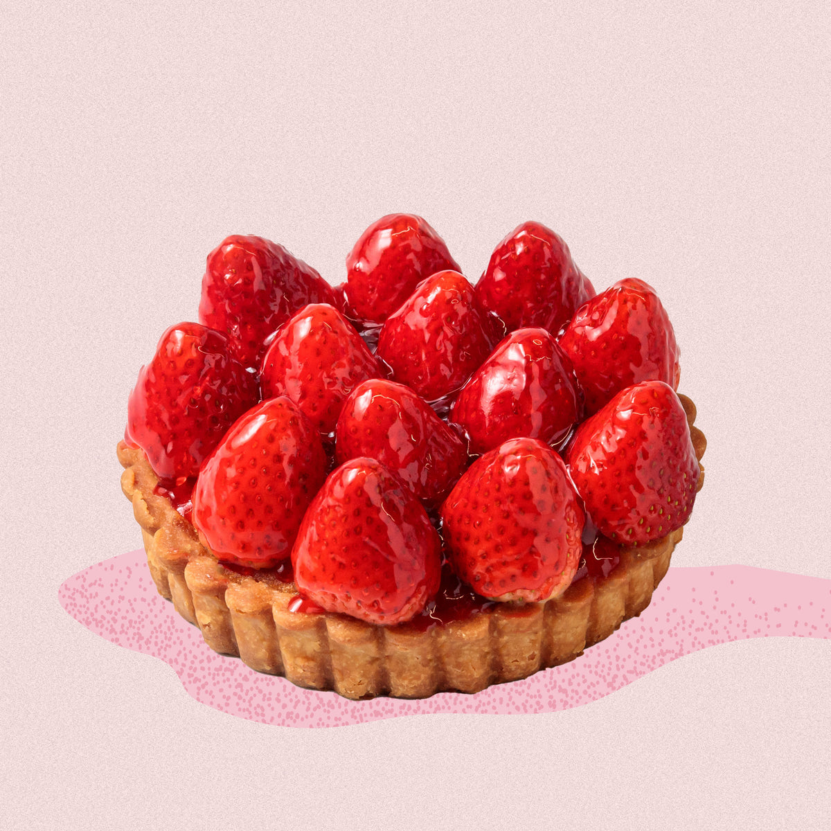 [Mother's Day 10% OFF] Strawberry Almond Flan