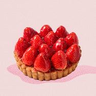 [Mother's Day 10% OFF] Strawberry Almond Flan