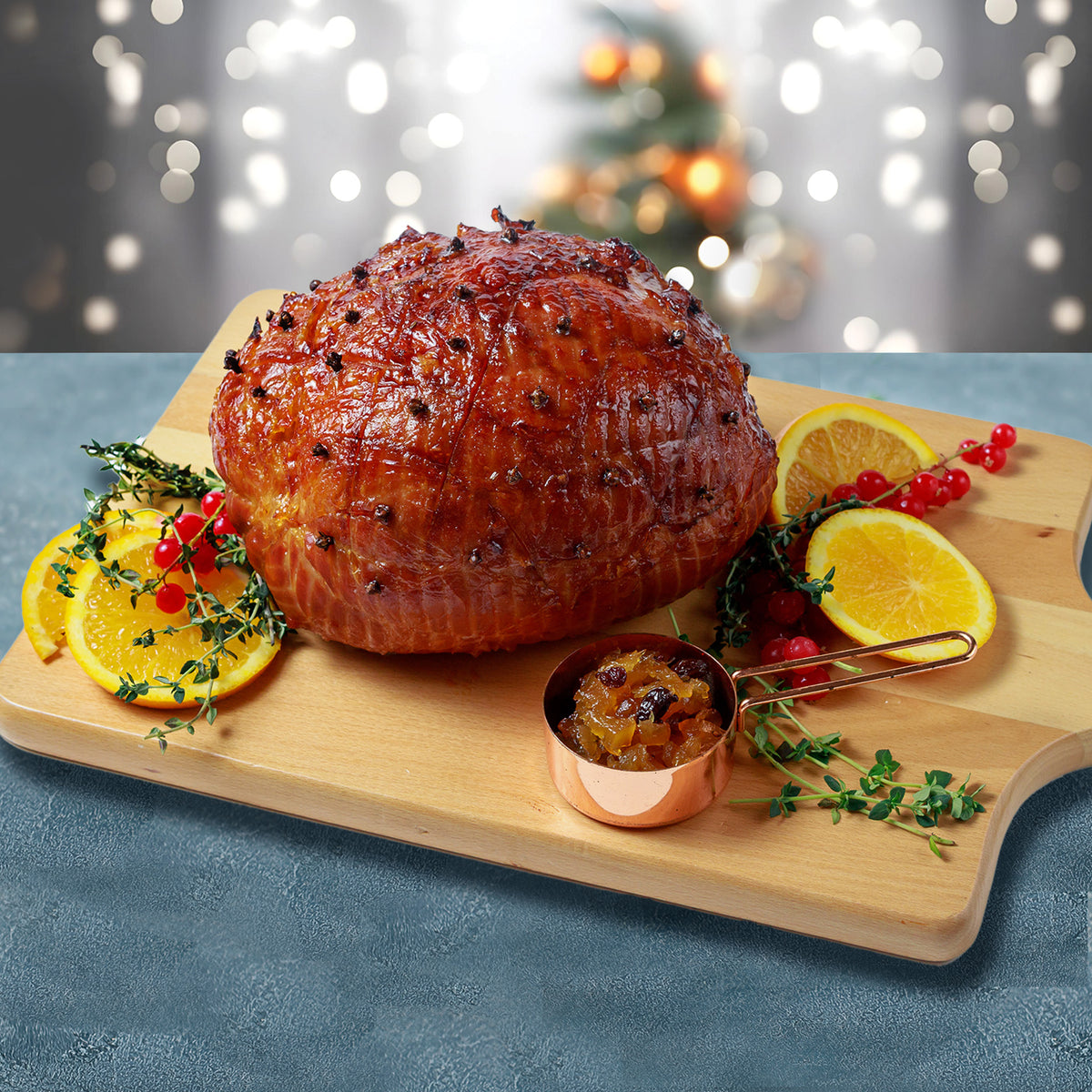 Roasted Honey Glazed Gammon Ham