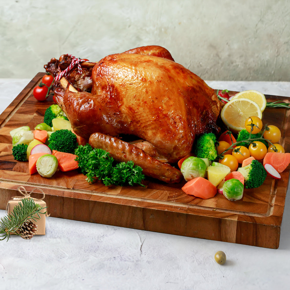 [EARLY BIRD SPECIAL 15% OFF] Homestyle Roasted Turkey with Chestnut Stuffing